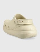 Crocs Чехли Classic Crush Clog в бежово с платформа 207521