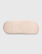 Crocs Чехли Classic Crush Clog в розово със скосена платформа 207521