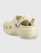 Crocs Чехли Classic Platform Clog Classic Platform Clog W в бежово с платформа 206750