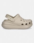 Crocs Чехли Crush Clog в бежово с платформа 207521