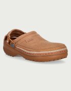 Crocs чехли дамски Classic Crafted Vegan Suede Stitch Clog кафяви 214048