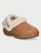 Crocs чехли дамски Classic Unfurgettable Suede Clog бежови 212106