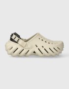Crocs Чехли Echo Clog в бежово с платформа 207937