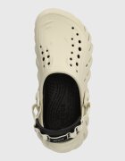 Crocs Чехли Echo Clog в бежово с платформа 207937