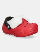 Crocs Детски чехли CLASSIC LINED SANTA CLOG