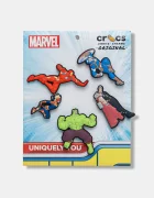 Crocs Детски значки за обувки Avengers Heroes 5PCk (5 броя)