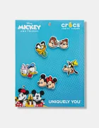 Crocs Детски значки за обувки Mickey and Friends PVC 5Pck (5 броя)