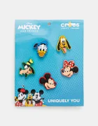 Crocs Детски значки за обувки Mickey Friends Colorful 5 Pck (5 броя)