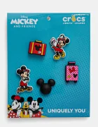 Crocs Детски значки за обувки Mickey Vacation 5 Pack (5 броя)