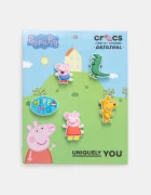 Crocs Детски значки за обувки Peppa Pig Character 5Pck (5 броя)