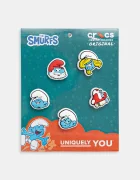Crocs Детски значки за обувки Smurfs (5 броя)