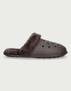 Crocs пантофи Classic Fuzz Scuff Slipper кафяви 212143
