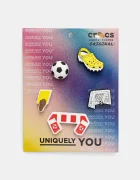 Crocs Значки за обувки Soccer Team 5 Pack (5 броя)