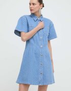 custommade Дънкова рокля Jamilah Dots
