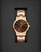 Daniel Wellington Часовник Iconic Link Amber 32 дамски в златисто