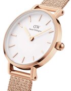 Daniel Wellington Часовник Petite 24 Pressed дамски в розово