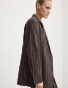 Day Birger et Mikkelsen Ленено сако Emile - Casual Linen Stripe
