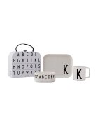Design Letters Детски комплект за закуска Classics in a suitcase K (4 броя)