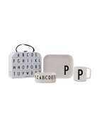 Design Letters Детски комплект за закуска Classics in a suitcase P (4 броя)