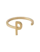 Design Letters Позлатен сребърен пръстен