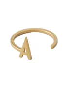 Design Letters Позлатен сребърен пръстен