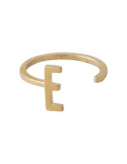 Design Letters Позлатен сребърен пръстен