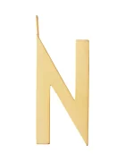 Design Letters Позлатена сребърна висулка