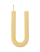 Design Letters Позлатена сребърна висулка