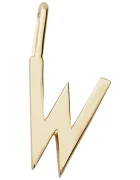 Design Letters Позлатена сребърна висулка