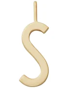 Design Letters Позлатена сребърна висулка