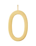 Design Letters Позлатена сребърна висулка