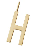 Design Letters Позлатена сребърна висулка
