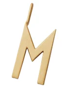 Design Letters Позлатена сребърна висулка