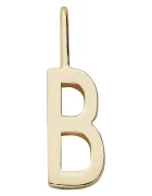 Design Letters Позлатена сребърна висулка