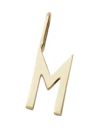 Design Letters Позлатена сребърна висулка