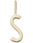 Design Letters Позлатена сребърна висулка