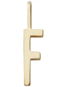 Design Letters Позлатена сребърна висулка