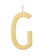 Design Letters Позлатена сребърна висулка