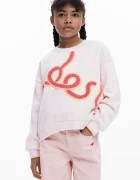 DESIGUAL Детски памучен суичър