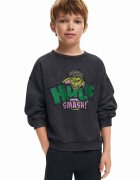 DESIGUAL Детски памучен суичър HULK