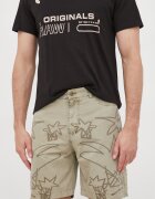 DESIGUAL Памучен къс панталон