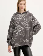 DESIGUAL Памучен суичър LETTERS MICKEY