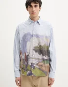 DESIGUAL Памучна риза ARTWORK