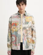 DESIGUAL Памучна риза COLOR