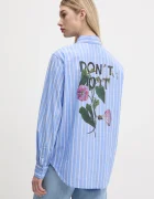 DESIGUAL Памучна риза DONT DO IT