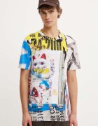 DESIGUAL Памучна тениска ASAF