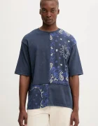 DESIGUAL Памучна тениска BACK CUTTING PAI