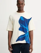 DESIGUAL Памучна тениска PANCHO