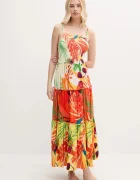 DESIGUAL Плажна рокля BAHAMAS PATCH в бежово 25SWMW07