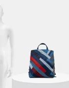 DESIGUAL Раница AUSTEN SUMY в синьо голям размер с десен 24WAKD02